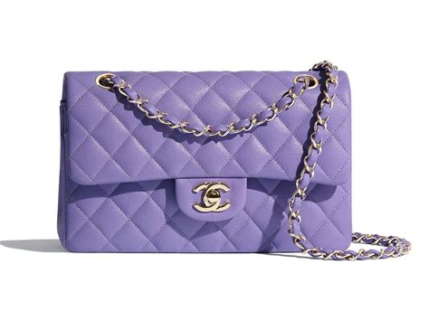 chanel violet bag|Chanel white bag 2020.